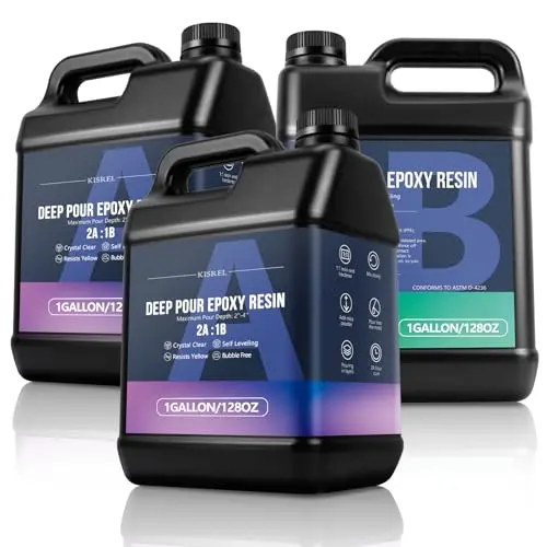 KISREL deep pour epoxy resin for river tables and thick casts