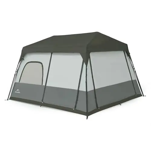 Naturehike instant pop-up tent with pre-attached poles and large doors